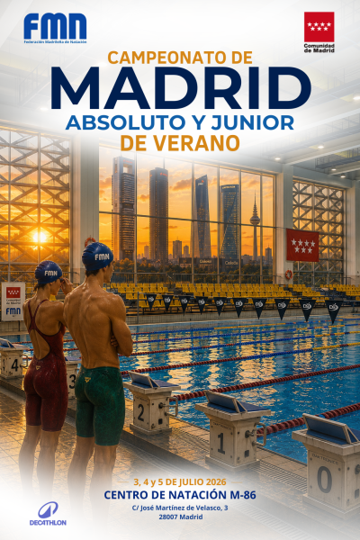 CAMPEONATO VERANO ABSOLUTO  Y CAMPEONATO JUNIOR DE VERANO COMUNIDAD DE MADRID 25-26