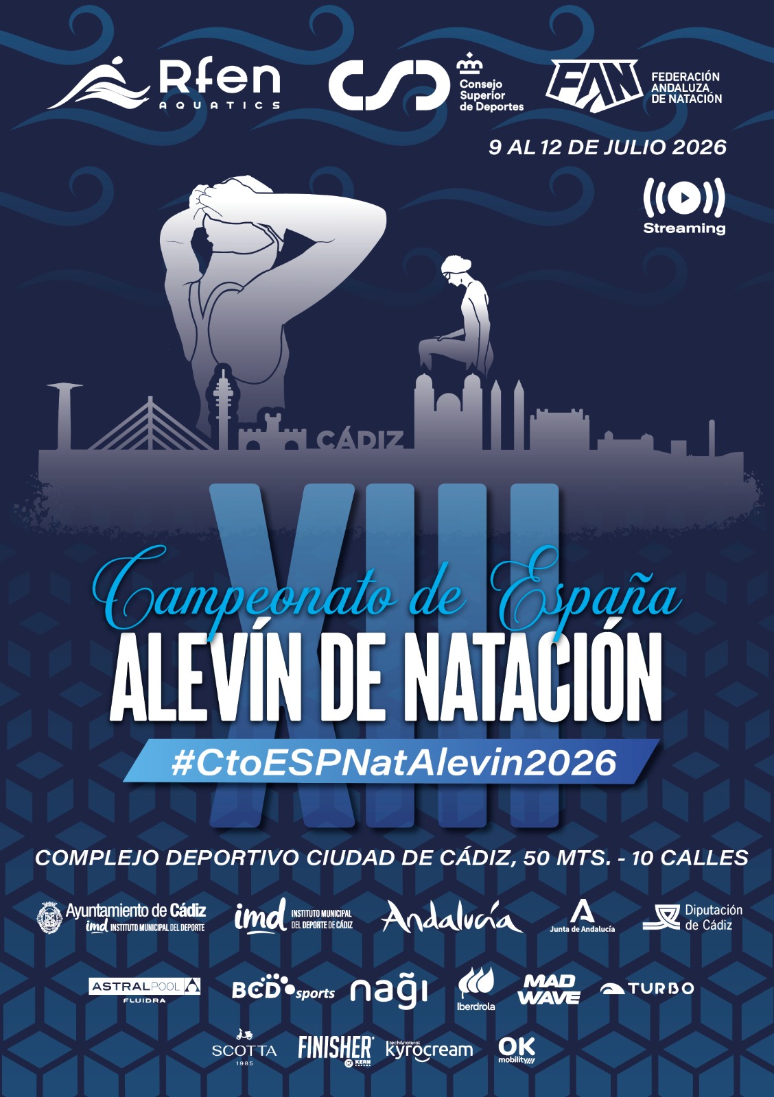 CTO DE ESPAÑA NATACION ALEVIN P50 - 2026