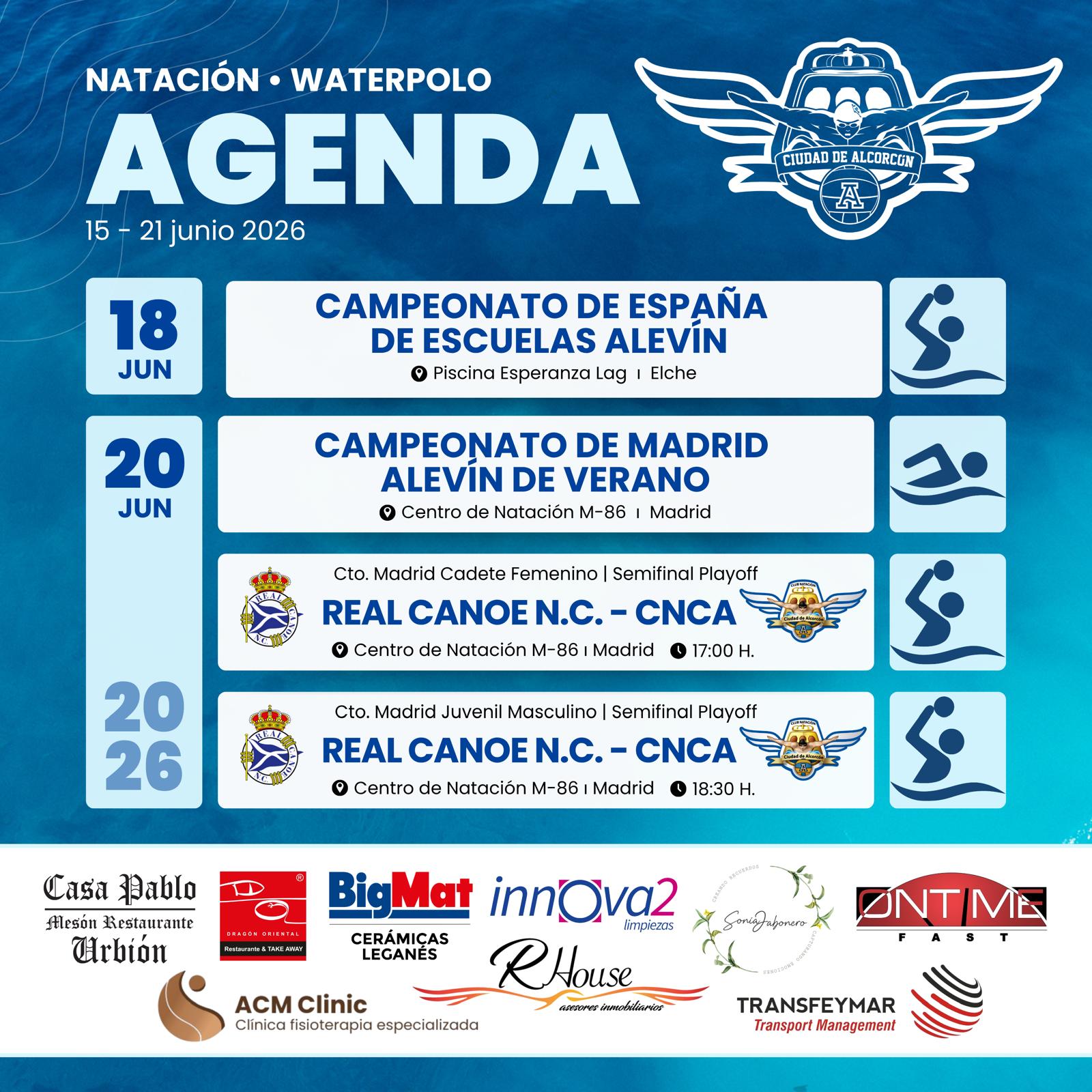 Actividad semanal del club