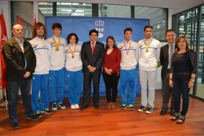    Recepción en Alcaldía a deportistas del Club    