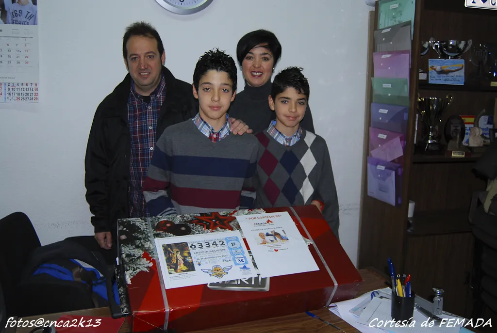 Ganadores de la cesta de Navidad 2013