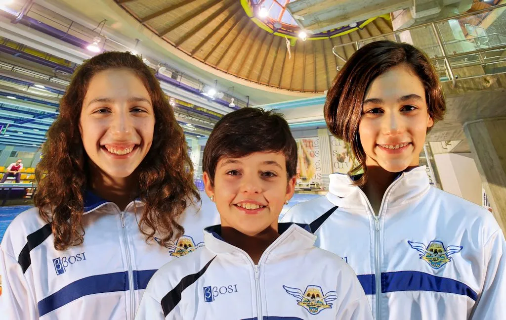 Claudia, Giorgia y Laura al GES 
