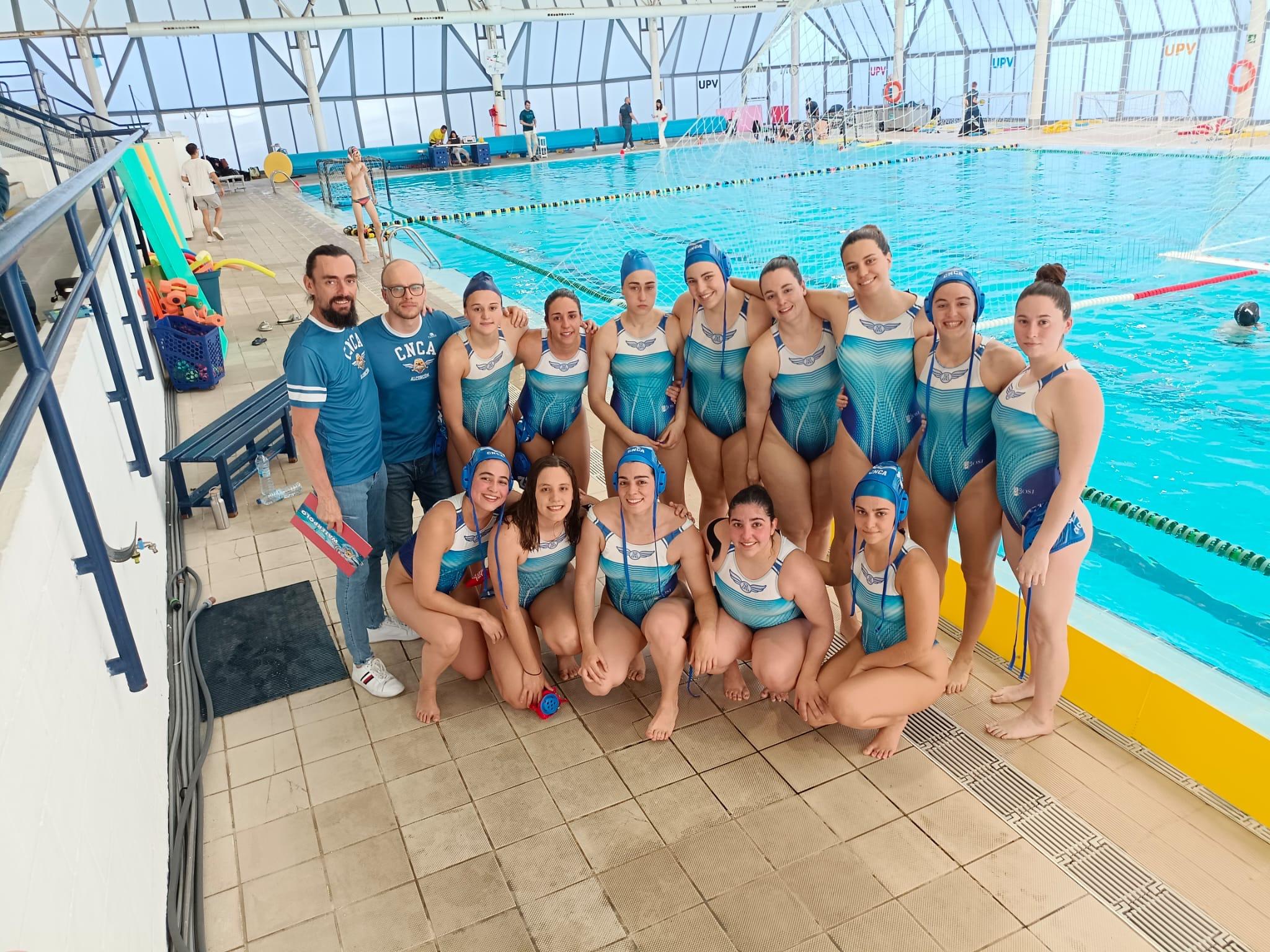 UPV - CNCA; Segunda División Femenina, jornada 6; Piscina UPV 16:15